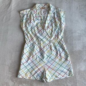 Vintage Multicolor Romper